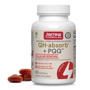 Jarrow Formulas QH-Absorb + PQQ - 60 Softgeels - Mendukung Mitokondria Biogenesis, Produksi Energi & Cardiovaskular Kesehatan - hingga 60 Servis