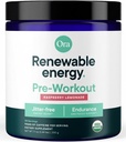 Ora Organic Natural Pre Workout Popper - Raspberry Lemonade Flavor- Menyediakan Jitter Free Energy, Focus, Hidration, & Endurance - Vegan, Sertifikasi Organik, Soy, Dairy, & Gluten Free, 20 Pelayan