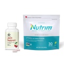 Sur Nutrim Oat Bran Powder dengan 750mg Beta Glucan per Serving Bersama Dukungan FruiteX- B Tart Cherry Capsules Bundle