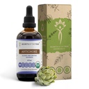 Rahasia Suku Artichoke USDA Organik 124; Alcohol- Ekstrak Bebas, Tinggi Potency Herbal Drops 124; Dibuat dari 100% Sertifikasi Artichoke Organik (Brasero ara jerrymus) Dry Leaf 4 oz