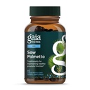 Gaia Herbs Saw Palmetto - Mendukung Fungsi Prostat Sehat untuk Pria - Berisi Saw Palmetto dan Sunflower Seed Leethin untuk Mendukung Kesehatan Pria - 60 Vegan Cair Phyto- Capsules (30- Day Suppply)