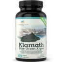Premium Klamath Lake Blue Green Algae - Lebih kuat dari Spirulina dan Chlorella Suplemen 124; Clorofil Clorofil Kaya Kaya, Diberi dari Danau Organik Klamath, 500mg, 60 Vegan Capsules