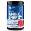 Optimum Nutrition Amino Energy - Pre Workout with Green Tea, BCAA, Acids, Keto Friendly, Green Coffee Extract, Energy Powder - Blue Raspberry, 30 Servings (Packaging May Wary)