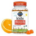 Garden of Life Kids Organic Vitamin D3 Gummies with 800 IU (100% Daily Value) for Strong Bones, Teeth, Brain & Imunity