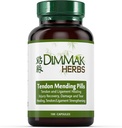 Sertifikasi Pil Mending Organik Tendon: Tendon dan Regenerasi Ligamen dan Pemulihan oleh Dimmak Herbs - 100 Caps 500mg
