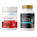 Juvenon BloodFlow-7 Nitric Oxide Suplemen dengan Nitroigine + Alpha Gold Male