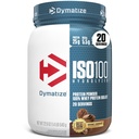 dymatize ISO100 Whee Protein Powder Isolat, Chocolate Gourmet, 25g of Protein, 20 pelayan, 5.5g BCAAs, Kurang dari 120 Cal., Gluten Free, 1g Fat, 1g Sugar, 2g Carb