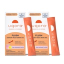 Uqora Flush - Urinary Trakte * dengan D- Mannose, Vitamin C, Vitamin B6, Potamarium, Magnesium & Calcium - Gluten- Free & Vegan - Pink Lemonade Flavor - 20 Paket (2 Pack)