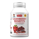 ANDREW LESSMAN Cranberry Benefit - 60 Kapsul - Support Bladder, Kidney dan Urinary Trakte Health. Potency Standardized Ekstraksi Cranberry Fruit, Small Easy to Swallow Capsules