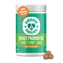 Doggie Dailies Progories for Dogs - Advanced Dog Progetic with Pregrance - Promotes Digetical Health - Supports Immune System and Overall Health (Labu) 225 Soft Chews