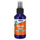 NOW Foods Suplemen, Silver Sol 10 PPM Dengan Elemental Perak dan Air Deionized, Liquid, 4-Ounce
