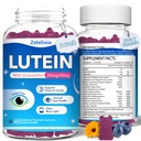 2 Pack Lutein Gummies, 12 di 1 Lutein dan Hobxanthin Suplemen Mata Vitamin - 120 Gummies untuk dewasa, Suplemen Kesehatan Mata Mata Mata Mata Berganda dan Vitamin