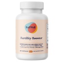 FullWell Fertility Booster untuk Pria & Perempuan 124; Dukungan untuk Egg Quality, Sperm Motility dan Kekuatan 124; Dietitian- Formulated 124; Ashwagandha, CoQ10 & NAC, 3 Party Tested, 30 Pegawai