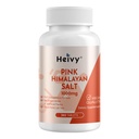Heivy Pink Himalaya Salt Tablet 1000mg - Sodium Chloride 98mg, Non- GMO, Mineral- Rich Electrolite Saldo dan Hidration, 365 Salt Tablets- Eectrolite Suplemen