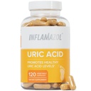 Uric Acid Cleanse - Premium Uric Acid Flush with Tat Cherry, Turmeric & Celery Seed for Joint & Uric Acid Suplemen Gabungan untuk Pria & Perempuan - 120 Capsules