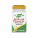 Nature 's Way Calcium & Magnesium Mineral Complex, Support Bone Health & Muscle Fungsi, * 750 mg per 3- Capsule Serving, 100 Capsules (Packaging May Vary)
