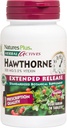 Natures Plus Herbal Actives Hawthorne - 300mg, 3.2% Vixin, 30 Vegan Tablet - 30 pelayan