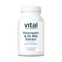 Bidang Nuklir Vital Pankretin & Ox Bile Extract 500mg 124; Enzimes Digetical Natural & Pria & Pria 124; Pasokan Pembiakan Protein, Fat, dan Karbohydrates * 124; Gluten, Dairy & Soy Bebas 124; 120 Capsules
