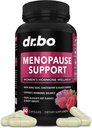 Suplemen Menopause bagi Pil Perempuan - Relief Menopause Alami untuk Flashes Hot, Sweats & Mood Swings dengan Dong Quai, Chasteberry & Black Cohosh - Penyeimbangan Hormone untuk Suplemen Perempuan