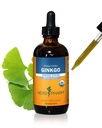Herb Pharm Certified Organic Ginkgo Cair Ekstrak untuk Memori dan Konsentrasi - 4 Ounce
