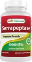 Terbaik Serrapeptase 40.000 SPU 180 Capsules