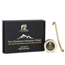 FouZEE Pure Himalaya Mountains Shilajit - 77% + Fulvic Acid Acid Hard Confescy, Natural Source of Fulvic Acid, Over 85 Trace Mineces, Includes Stainless Steel Spoon (10 Grams)
