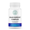 Dukung Otak Kompleks - Advanced Cognitive Dukungan Tambahan dengan Ginkgo Biloba, Bacopa Monnieri, Phoshatidyserine, HuperzineA, St John 's Wort - 30 Ct