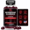 EFFECTIVE NUTRA Berberberine gummies with Ceylon Cinnamon 124; Sugar- Free Sugar- Free Su200mg for Blood Sugar Support, Heart Health, Energy 124; 45- Day Suply, Natural Berry Flavor, Made USA (90 Count)