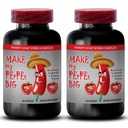 pil meningkatkan laki-laki meningkatkan ukuran - Membuat saya PEPPER BIG - Natural MALE ENLARGEMENT, Maca, L-Arginine, pil Longjack, performer enhancer pria, tongkat ali untuk pria, pil libido laki-laki, 2 Bot 120 Caps