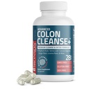 Bronson Advanced Colon Cleanse Premium 14 Day Cleanse & Detox Formula dengan Psyllium Husk, Senna Leaf, Cascara Sagrada, Ginger Root, Licorice Root & More, Non-GMO, 28 Capsules