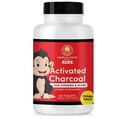 Charcoal House Chewable Activated Charcoal Tablet untuk Anak-Anak: Natural, Vegan, Non- GMO & Gluten Free 124; untuk Teeth, Stomach, Gas & Nausea 124; USP Food Tingkat 124; 135.