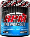 Pra Workout Powder for Energy and Focus - EVL RPM Energy Pre Workout Energy Chowder dengan Betaine Alanine Caffeine dan Teakrine - Minuman bubuk pretraining untuk Performance Amplified (Blue Raz)