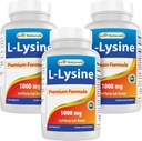 Terbaik L- Lysine 100mg 180 Tablet (180 Cacah 1)) (3 Botol)