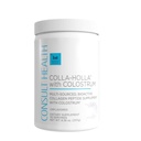 Consult Health Colla Holla - Multi- Sourced Collagen Verisol Powder with Colostrum for Skin Elasticity, Wrinkle Reduction, Healthy Hair & Joint Support. 8.36 oz