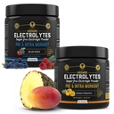 HRDWRK Electrolytes Powder dengan Magnesium, Potasium - Gula Free Electrolite Bodurance Endurance dan Mengurangi Fatigue dengan Supplemen Elektrolytes - Hydration Maksimal - Keto Friendly