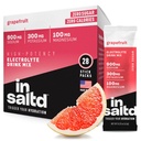 [InSALTD] Gula Free Electrolytes Powder Pawder Pawet dengan No Stevia Aftertaste 124; Hidration Potensi Tinggi 124; Keto Electrolite Minuman 124; Intermittent Pasting Minuman Mix 124; 28 Pack (Grapefruit)