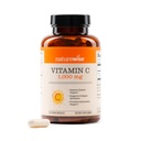 NaturreWise Vitamin C 1000mg Capsules - Ekstra Kekuatan Vegan Vitamin C untuk Dukungan Antioksidant Harian & Imune - Non-GMO, AS Diproduksi - 120 Capsules [120- Day Suppply]