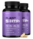 Nootrix Organic Plant 5 HTP + Support: 124; Supports Memory, Mental Focus, Cognitive Health & Energy 124; Promotes Healthy Mood & Brain Fungsi 124; Vitamin B6 & L Theanine 124; 240 Capsules