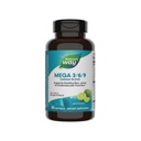 Nature 's Way Mega 3 / 6 / 9 Omega Blend, Mendukung Sehat Skin, Joints, Fungsi Kardiovaskular *, Fish, Flax, Borage Oil, 90 Lime Flavored Softgels (Packaging May Vary)