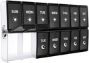 XL Weekly Pill Organizer 2 Kali sehari, Fullicon Extra Large Daily Pill Cases Oversized AM PM Pill Box Dua kali sehari untuk Vitamin / Minyak Ikan / Pil / Suplemen