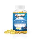 Spoonful Omega 3 Minyak Hiburan Ikan Dilapisi 2400mg, 200 Capsules, Burpless, Rapid Lepaskan Softgel Capsules, Dibuat di AS, NSF- Sertifikasi