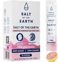 Garam Bumi Premium Zero- Sugar Electrolyte - Dibuat dengan Pink Himalaya Salt - Pawder Hidration Pawder 124; Premium Ingregents 124; Keto & Paleo Friendly 124; 12 Sticks, Pink Lemonade