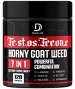7 in-1 Ultra Test Dukungan dengan Tribulus Terrestris Kambing Horny Weed L- Arginine Root Tonkat Ali Beet Root - Energy Workout Kekuatan Kekuatan 120 Capsules