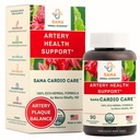 Formula Removal Removal Formula 124. 4- Element Alll-Natural Supplication Blood Pressure, Healthy Cholesterol, and Heart Rhythm 124; 90 Easy-to-Swallow Capsules 124; oleh Sana Herbal