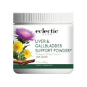 ECLECTIC INSTITUTE Raw Freeze- Dried Non-GMO Organic Liver dan kandung empedu Galledu; Whole Food Powder with Milk Thistle, Beet Juice, Dandelion, Turmeric, Cinnamon 124; 90 Grams