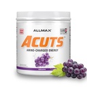 ALLMAX NUtrition AMINOCUTS (ACUTS), Amino-Charged Energy Drink with Taurine, L-Carnitine, Green Coffee Bean Extract, Grape, 30 Servings