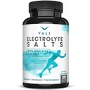 VALI Electrolite Salts Rapid Oral Rehydration Replacement Pill. Tambahan bubuk Nutrition Hidration, Relief & Relief Fast. Keto Salt Mineral Tablet. 120 Veggie Capsules