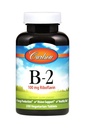 Carlson - B-2, 100 mg Riboflavin, Produksi Energi, Dukungan Vision & Sehat Skin, 250 tablet Vegetarian