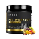 Kaged Pre Workout Elite Powder 124; Fruit Punch 124; Pre-Workout dengan Cretine, Beta Alanine, L-Citrulline, BCAAs 124; 388 mg Organic Caffeine 124; Pra Suplemen untuk Pria & Perempuan 124; 20