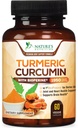Turmeric Curcumin Supplement 1950mg - 95% Curcuminoids with Organic Turmeric & BioPerine Black Extract for Best Absorpsi, Nature 's Vegan Joint Support, Non-GMO, Bottoms in USA - 60 Capsules